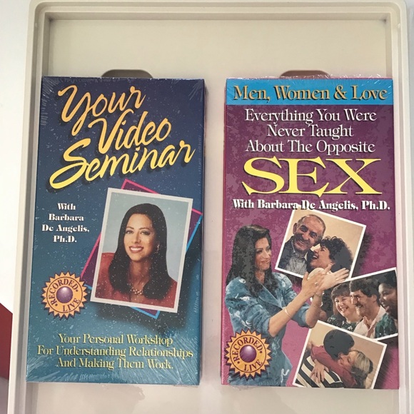 NOS Vtg Making Love Work Relationship Program Set VHS & Cassettes DeAngelis Bonu - Picture 3 of 8